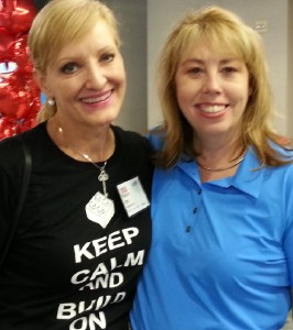 Robin with HPs Eileen Angel 5 13 cropped 266x300 Why HP Hired Motivational Sales Speaker Robin Jay 4x this Year
