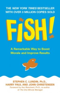 Corporate Keynote Speaker Robin Jay shares a story about Harry Paul's book, "Fish!"